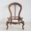 Plain Grandmother Cabriole Leg - Unfinished Mahogany