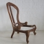 Victorian Carved Nursing Chair