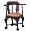 Chippendale Corner Chair - Polished