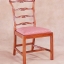 Chippendale Ladder Back Dining Chair - Finished