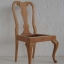 Queen Anne Pad Foot Dining Chair - Unfinished