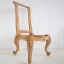 Shaped High Back Chair - Unfinished